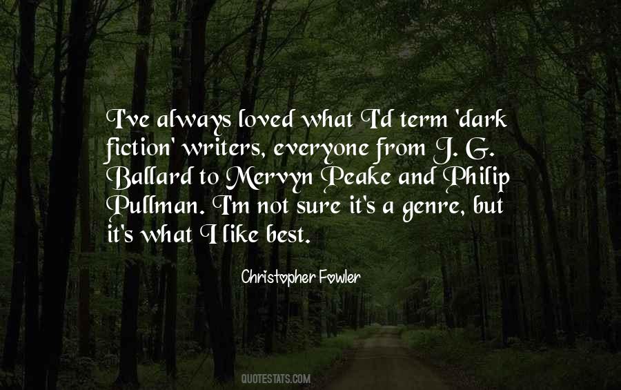 Christopher Fowler Quotes #600617