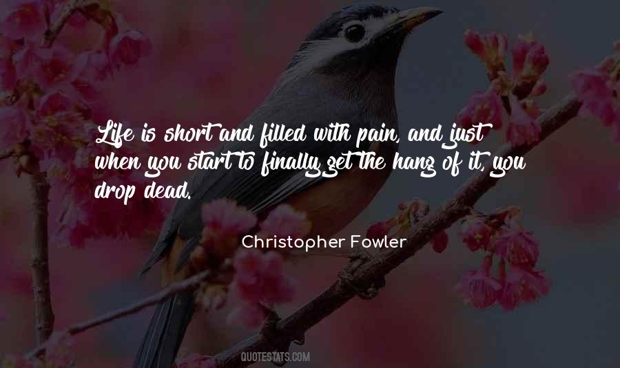 Christopher Fowler Quotes #961583
