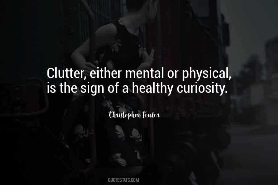Christopher Fowler Quotes #976917