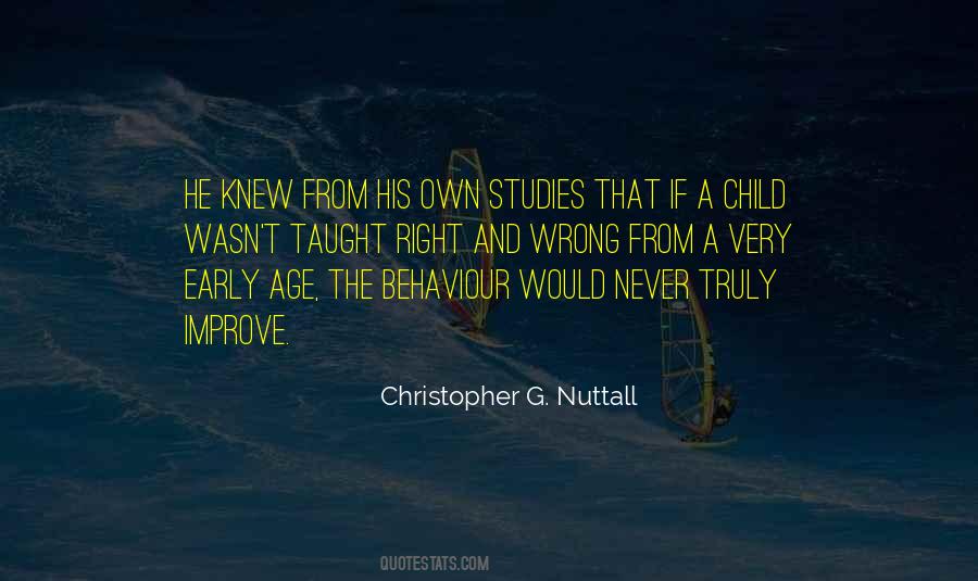 Christopher G. Nuttall Quotes #1311124