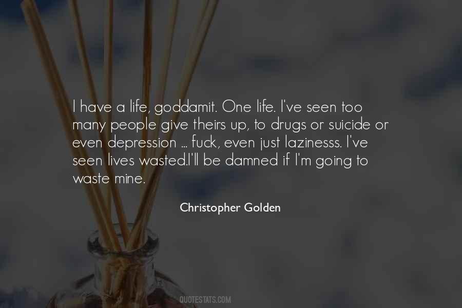 Christopher Golden Quotes #842981