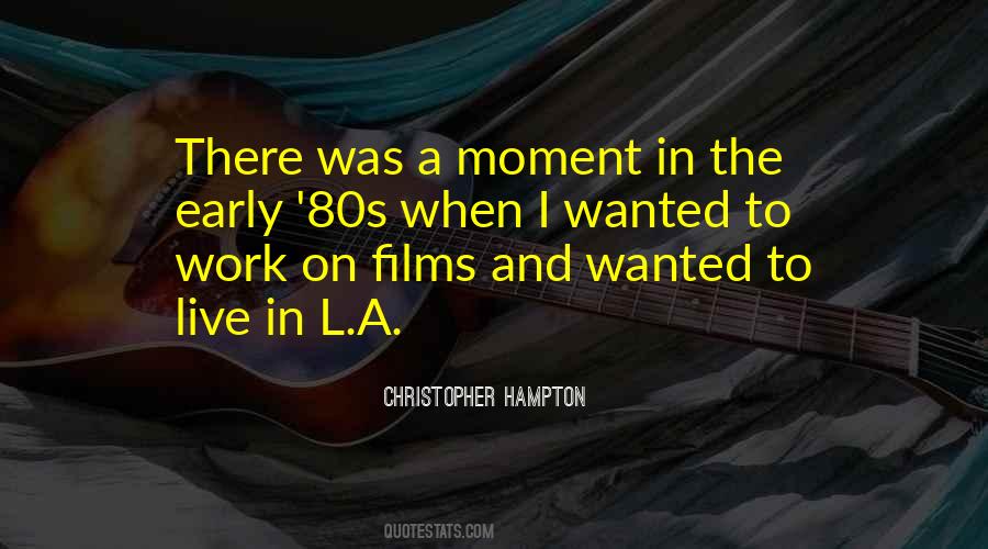 Christopher Hampton Quotes #1601119