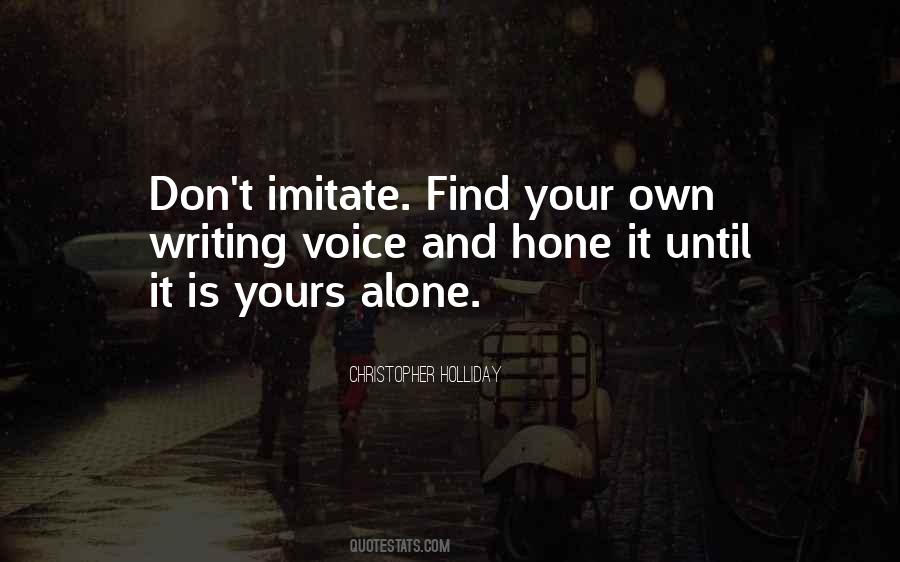Christopher Holliday Quotes #1745184 Christopher Holliday Quotes #1745184