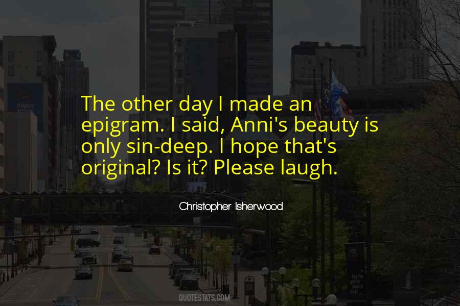Christopher Isherwood Quotes #147786