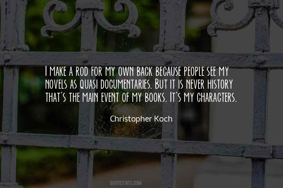 Christopher Koch Quotes #83635