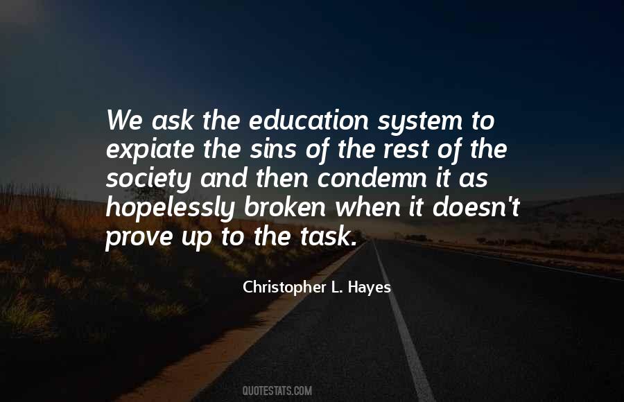 Christopher L. Hayes Quotes #1276635