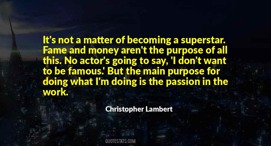 Christopher Lambert Quotes #125123