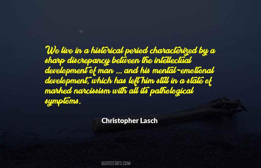 Christopher Lasch Quotes #1229212