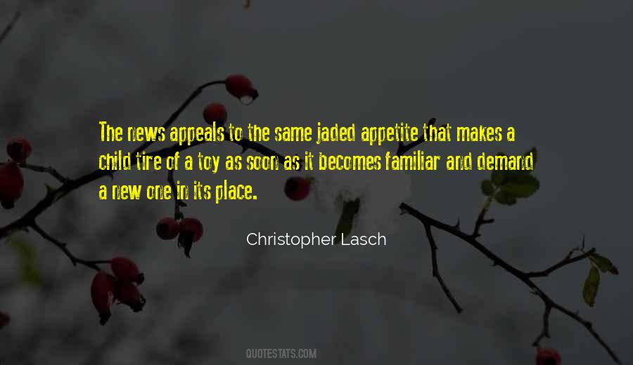 Christopher Lasch Quotes #1379604