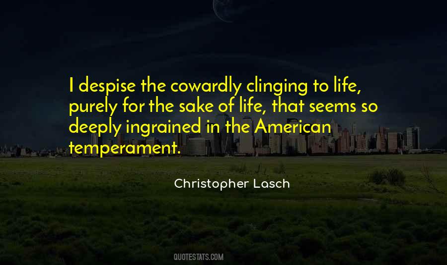 Christopher Lasch Quotes #258914