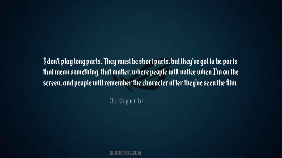 Christopher Lee Quotes #1064761