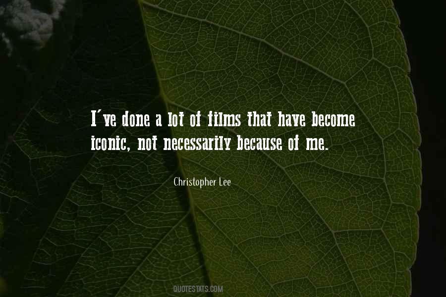 Christopher Lee Quotes #195955