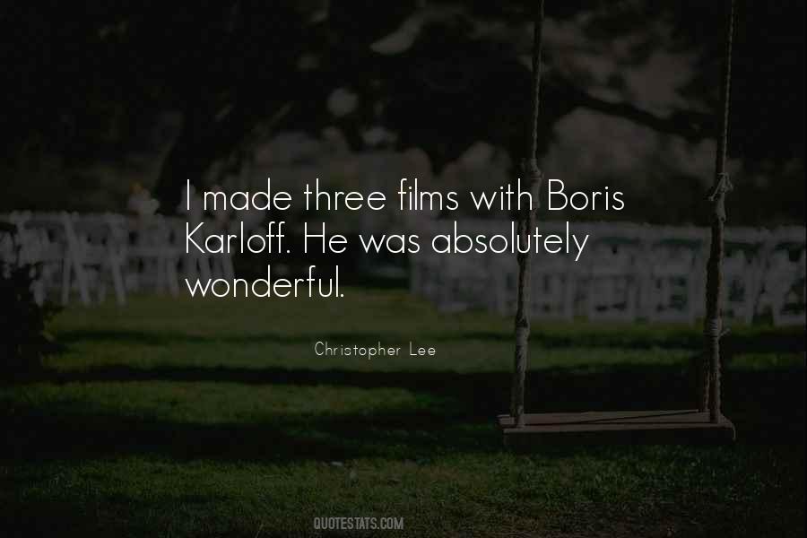 Christopher Lee Quotes #515091