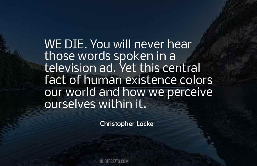 Christopher Locke Quotes #1656225