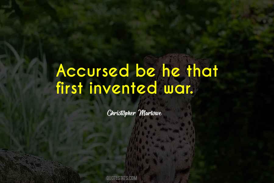 Christopher Marlowe Quotes #1306202