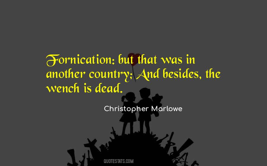 Christopher Marlowe Quotes #1673894