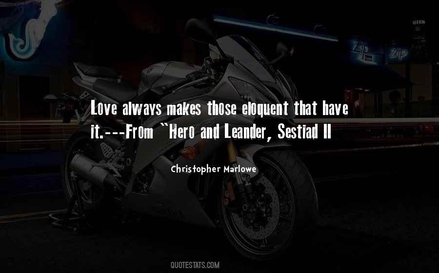 Christopher Marlowe Quotes #1860145