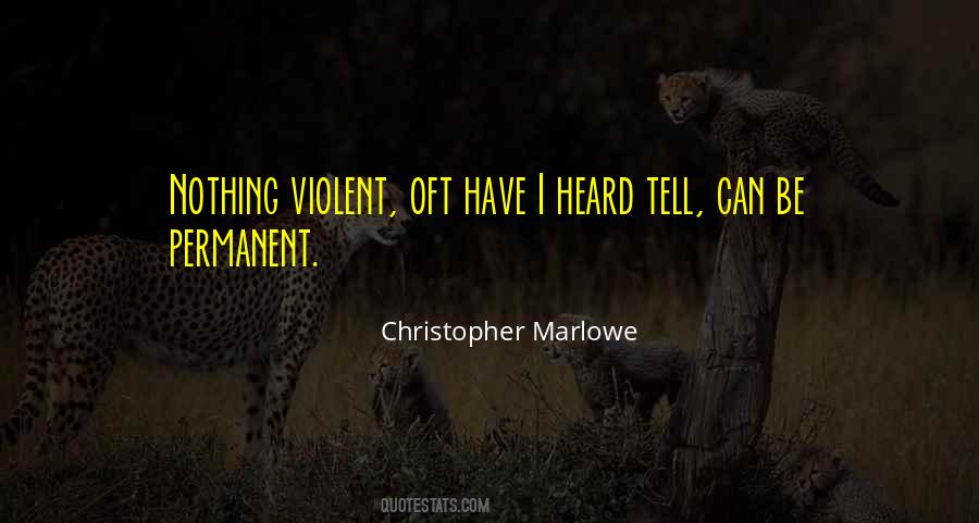 Christopher Marlowe Quotes #981240