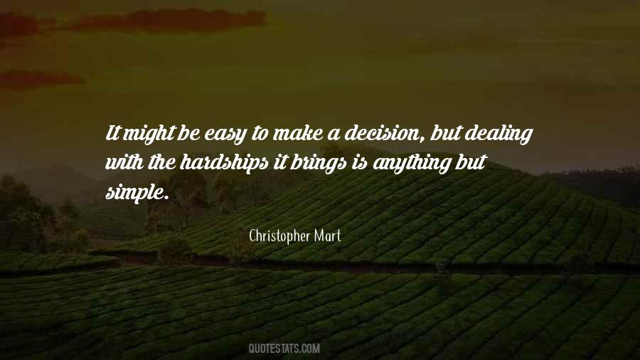 Christopher Mart Quotes #1471655