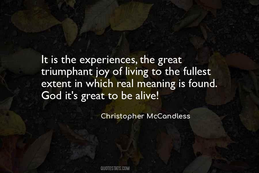 Christopher McCandless Quotes #555612