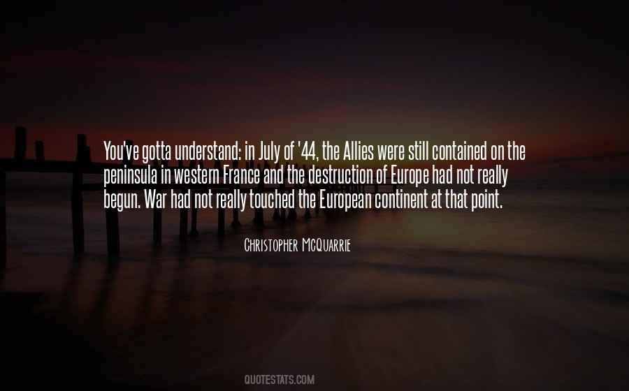 Christopher McQuarrie Quotes #399309