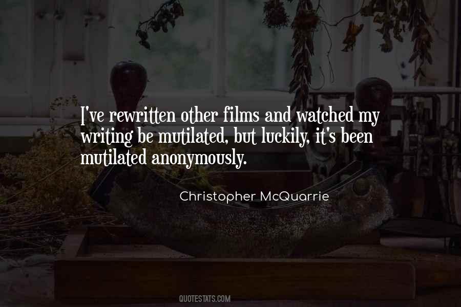 Christopher McQuarrie Quotes #783655