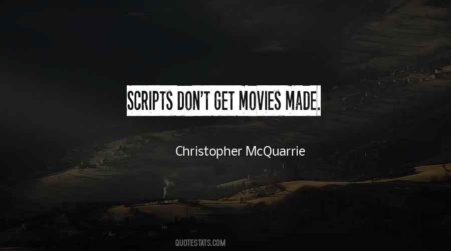 Christopher McQuarrie Quotes #892063