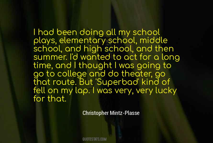 Christopher Mintz-Plasse Quotes #1097086