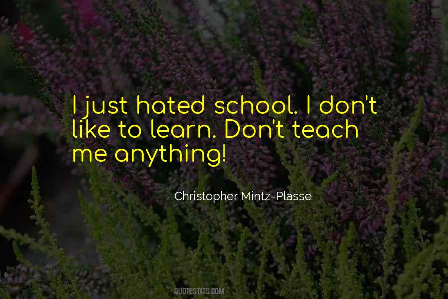 Christopher Mintz-Plasse Quotes #665394