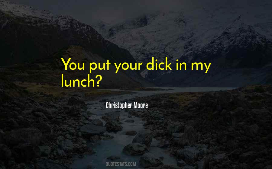 Christopher Moore Quotes #827533