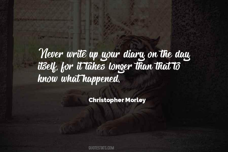 Christopher Morley Quotes #1366053