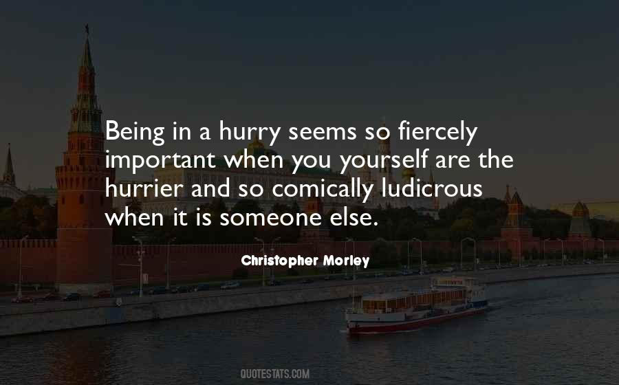 Christopher Morley Quotes #167593