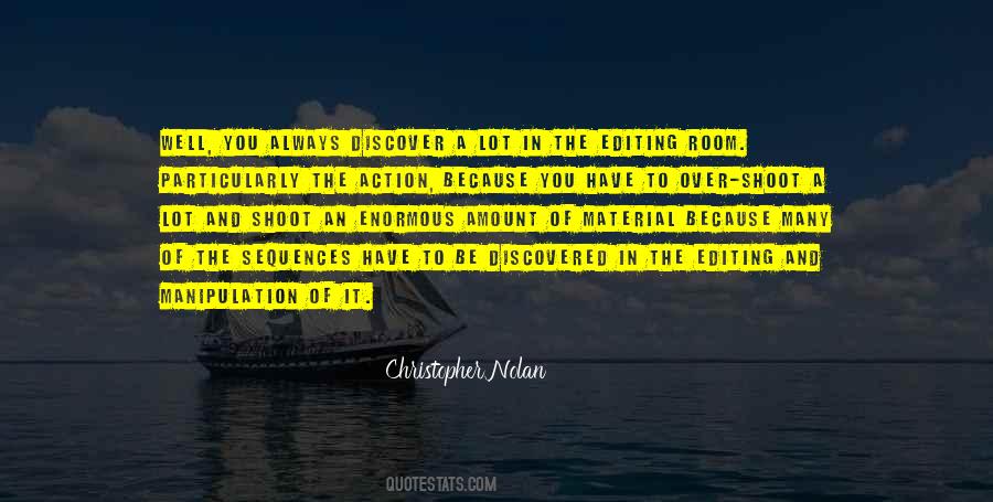 Christopher Nolan Quotes #1629990