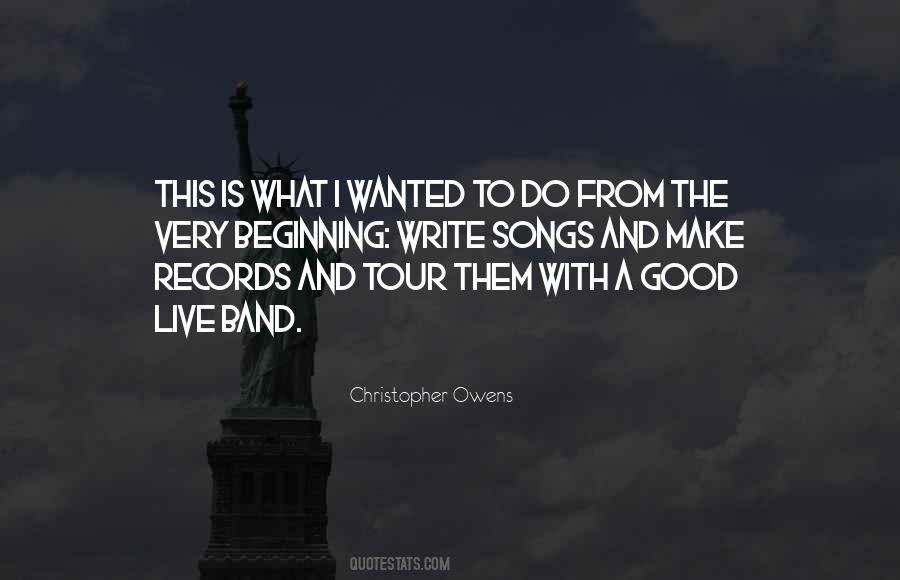 Christopher Owens Quotes #415008