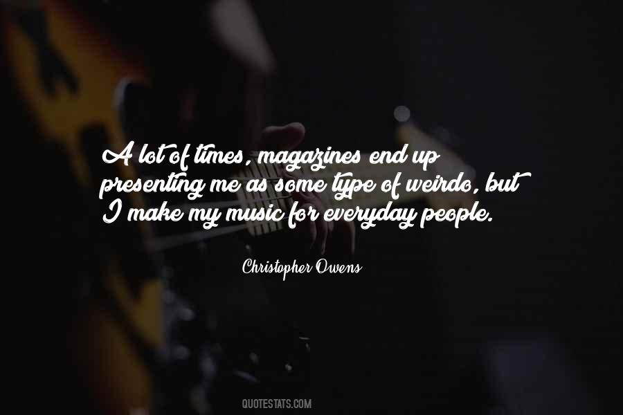 Christopher Owens Quotes #419208