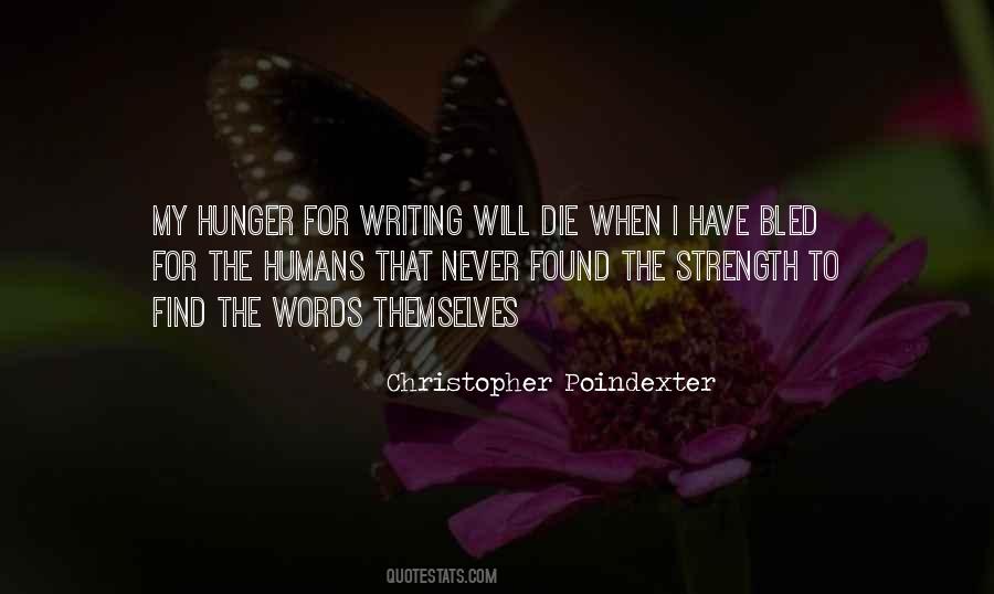 Christopher Poindexter Quotes #221813