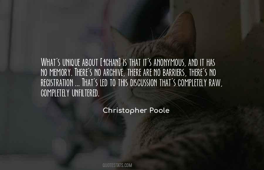 Christopher Poole Quotes #982584