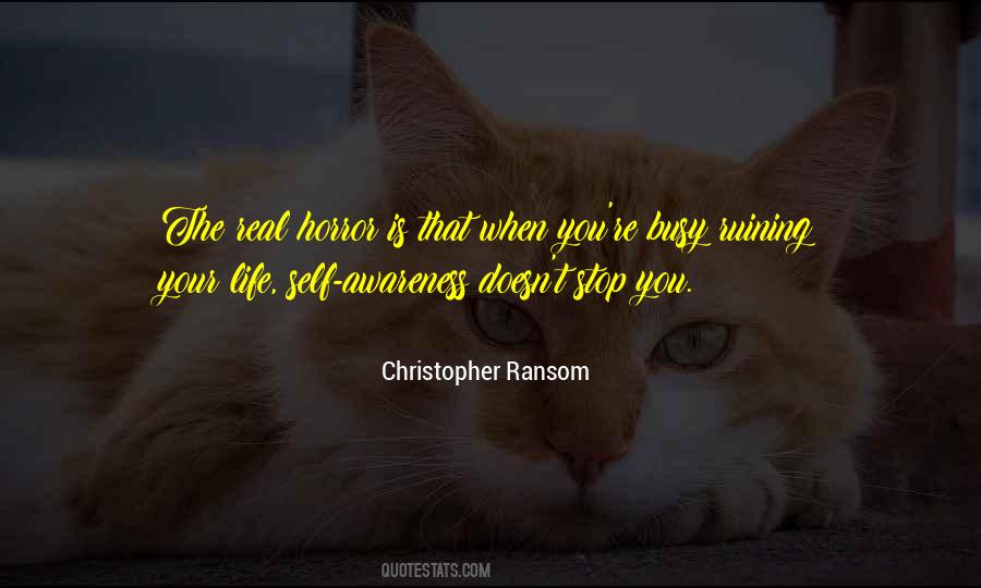 Christopher Ransom Quotes #1366516