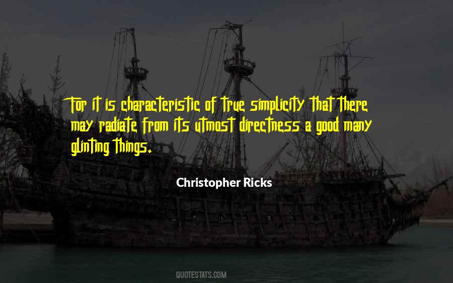 Christopher Ricks Quotes #1310348