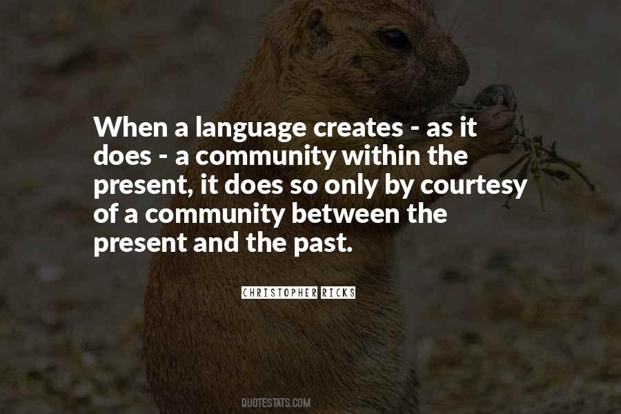 Christopher Ricks Quotes #217399
