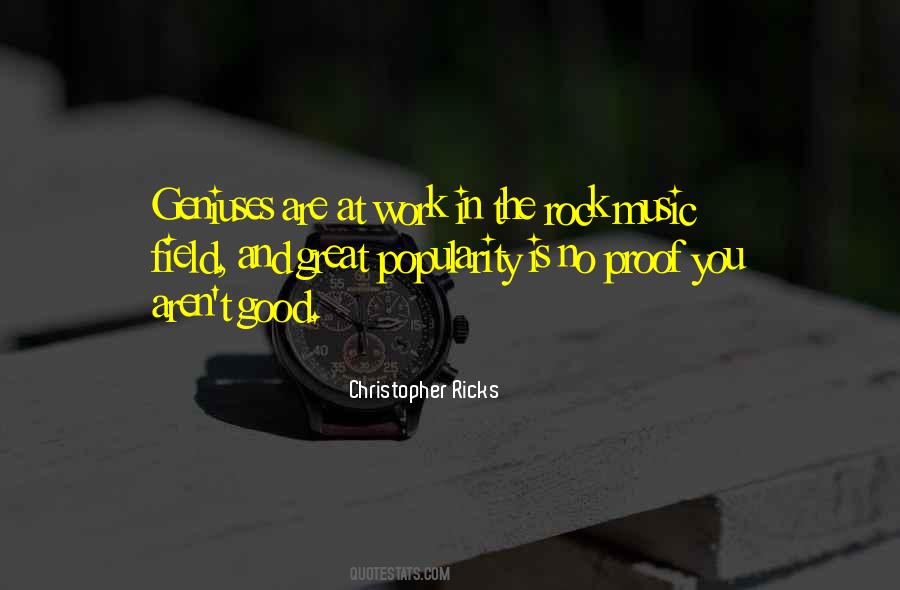 Christopher Ricks Quotes #349298