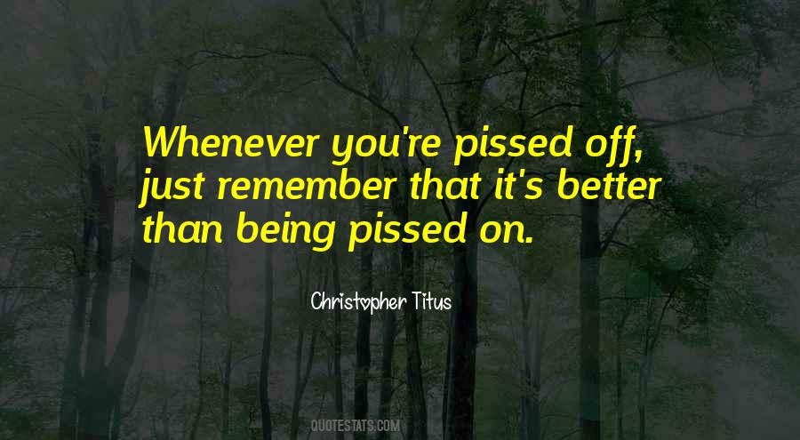 Christopher Titus Quotes #305508