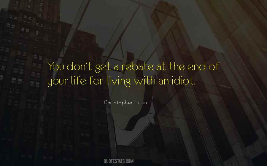 Christopher Titus Quotes #772330