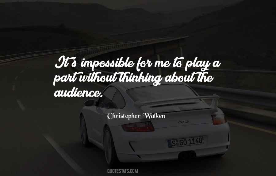 Christopher Walken Quotes #128288