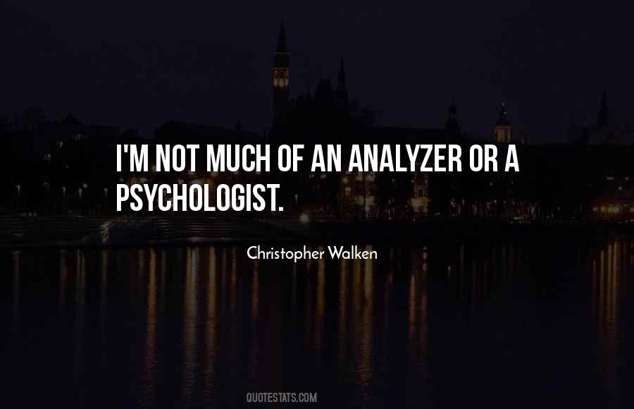 Christopher Walken Quotes #1865352