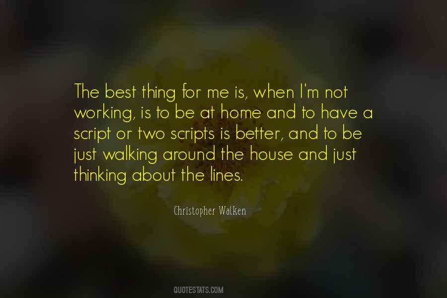 Christopher Walken Quotes #188223