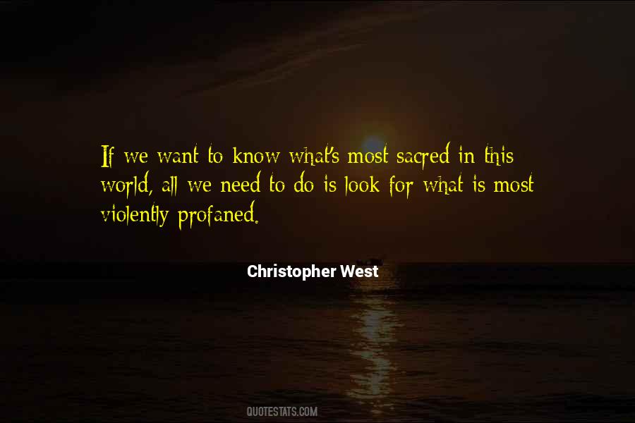 Christopher West Quotes #224497