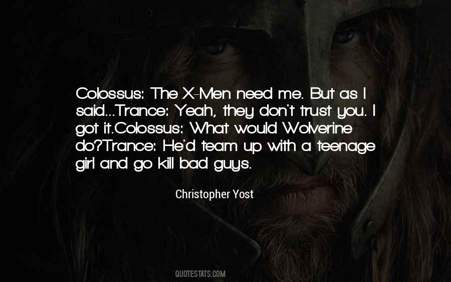 Christopher Yost Quotes #1679994 Christopher Yost Quotes #1679994