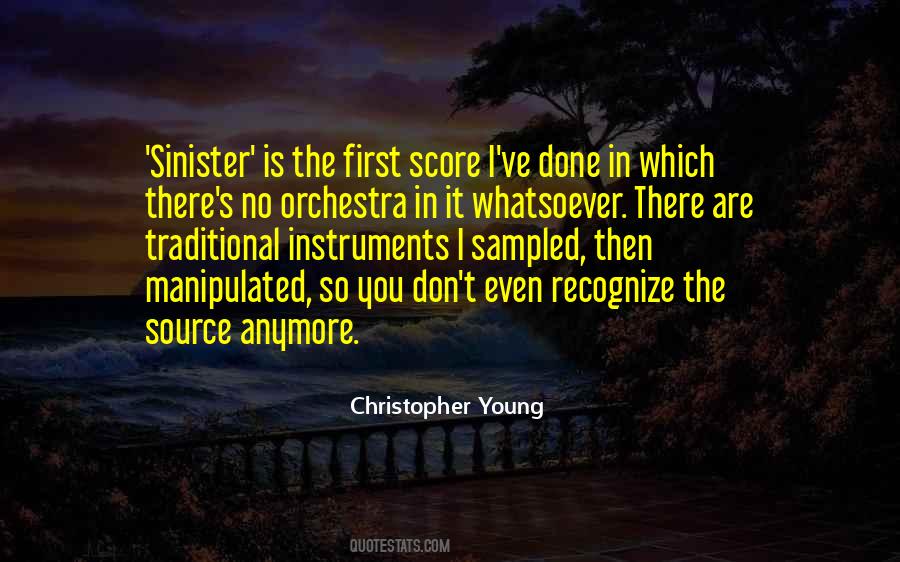 Christopher Young Quotes #801094