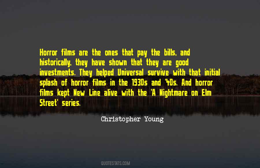 Christopher Young Quotes #826308